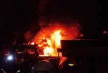kebakaran di Jalan KS Tubun Dalam Samarinda