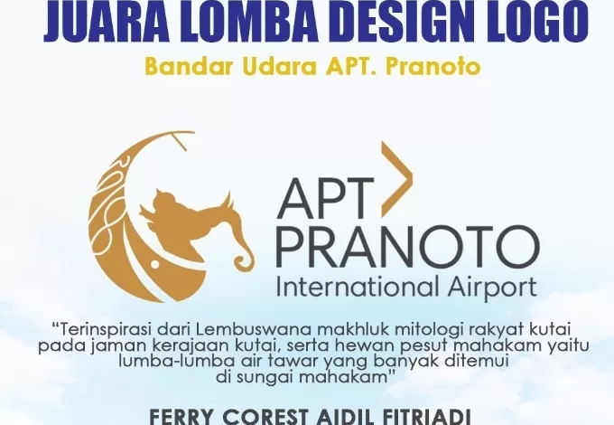 Logo Bandara APT Pranoto