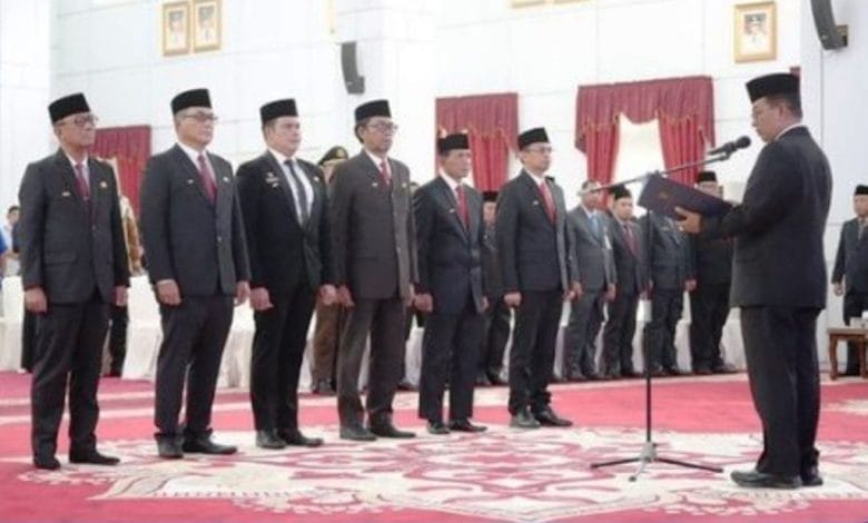 pengukuhan penjabat sementara kepala daerah
