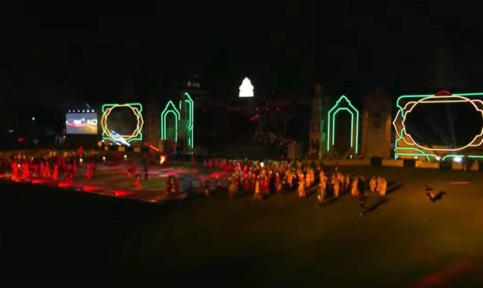 tari kolosal MTQ Samarinda