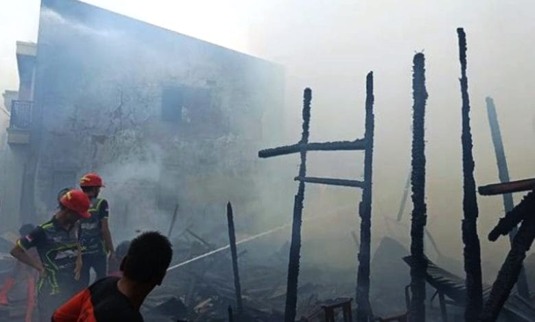 kebakaran besar Samarinda