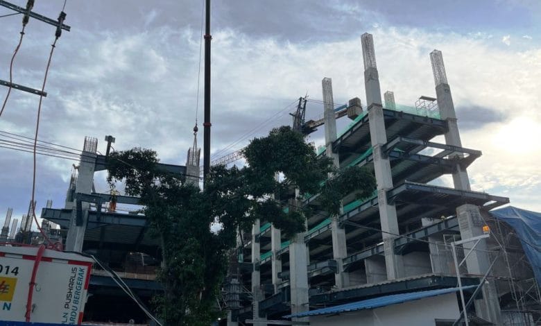 pembangunan Pasar Pagi Samarinda