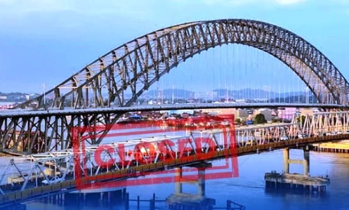 Jembatan Mahakam 1 Ditutup