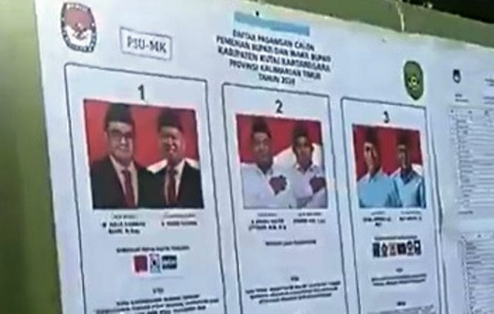 Hasil Quick Count PSU Kutai Kartanegara