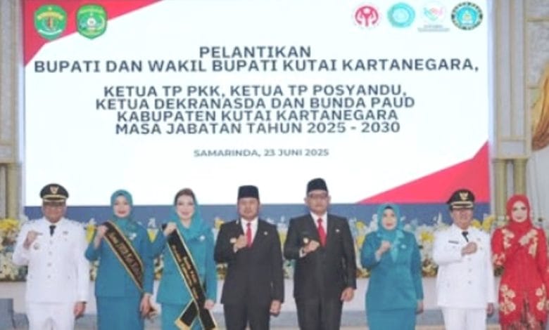 pelantikan bupati Kukar 2025