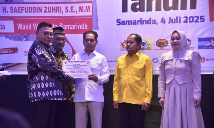 bantuan keuangan parpol 2025 samarinda