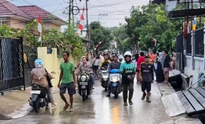 anak terseret drainase Samarinda