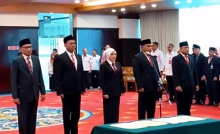 Pelantikan Komisioner Komisi Informasi Kaltim Periode 2025-2029