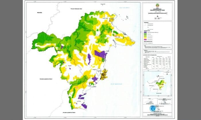 tutupan hutan kaltim