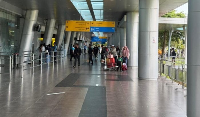 Bandara internasional Samarinda.