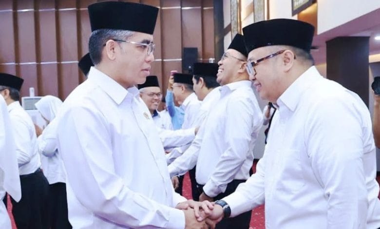 pelantikan pejabat Kemnaker