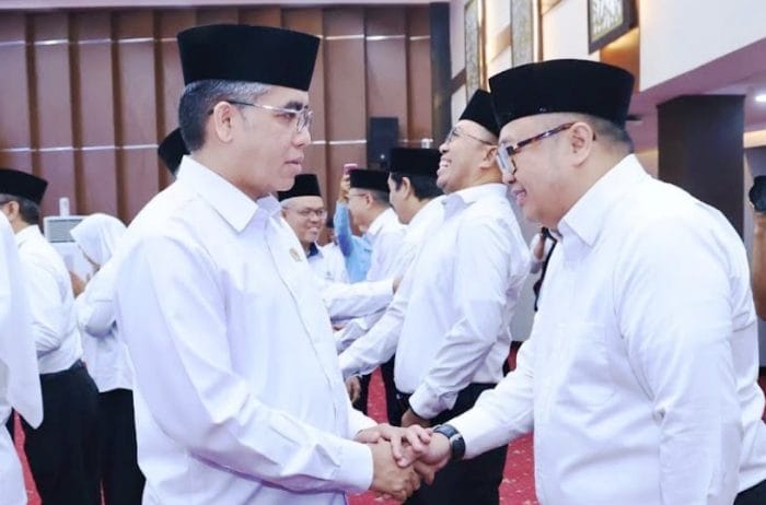 pelantikan pejabat Kemnaker