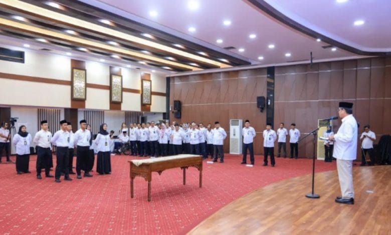 pelantikan pejabat kemnaker
