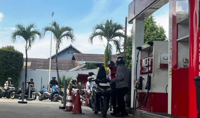antrean BBM Samarinda