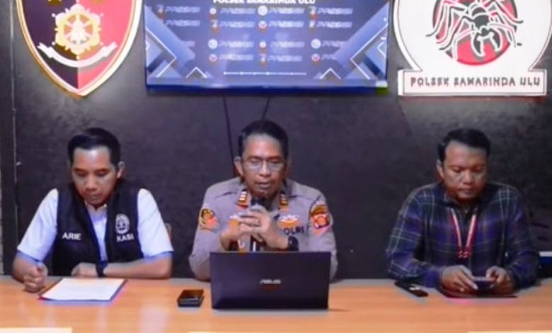 pengeroyokan driver ojol Samarinda
