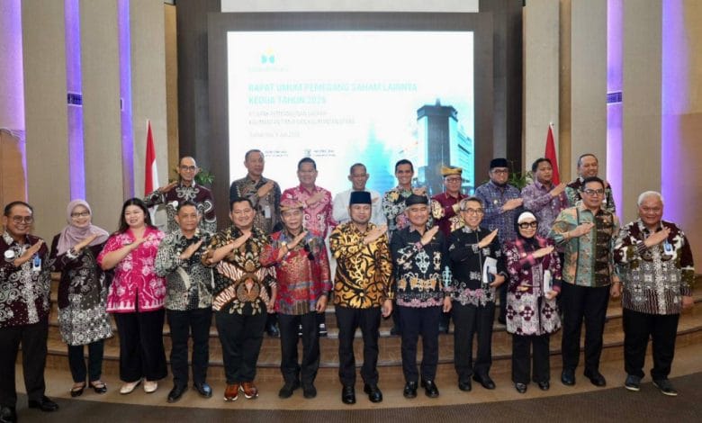 RUPS Bankaltimtara di Kantor Pusat Bankaltimtara, Jalan Jenderal Sudirman, Kota Samarinda, Kamis (9/7/2026). (FOTO: Instagram/@pemprov_kaltim)