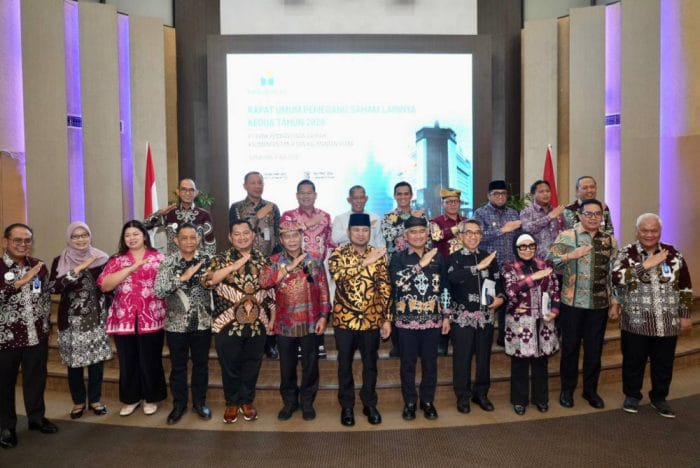 RUPS Bankaltimtara di Kantor Pusat Bankaltimtara, Jalan Jenderal Sudirman, Kota Samarinda, Kamis (9/7/2026). (FOTO: Instagram/@pemprov_kaltim)