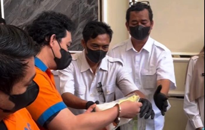 pemusnahan sabu kaltim