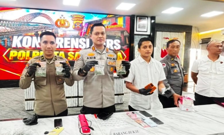 kasus narkoba Samarinda terbaru