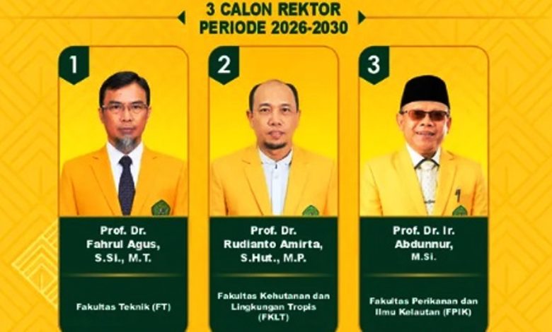 Pemilihan Rektor Unmul 2026